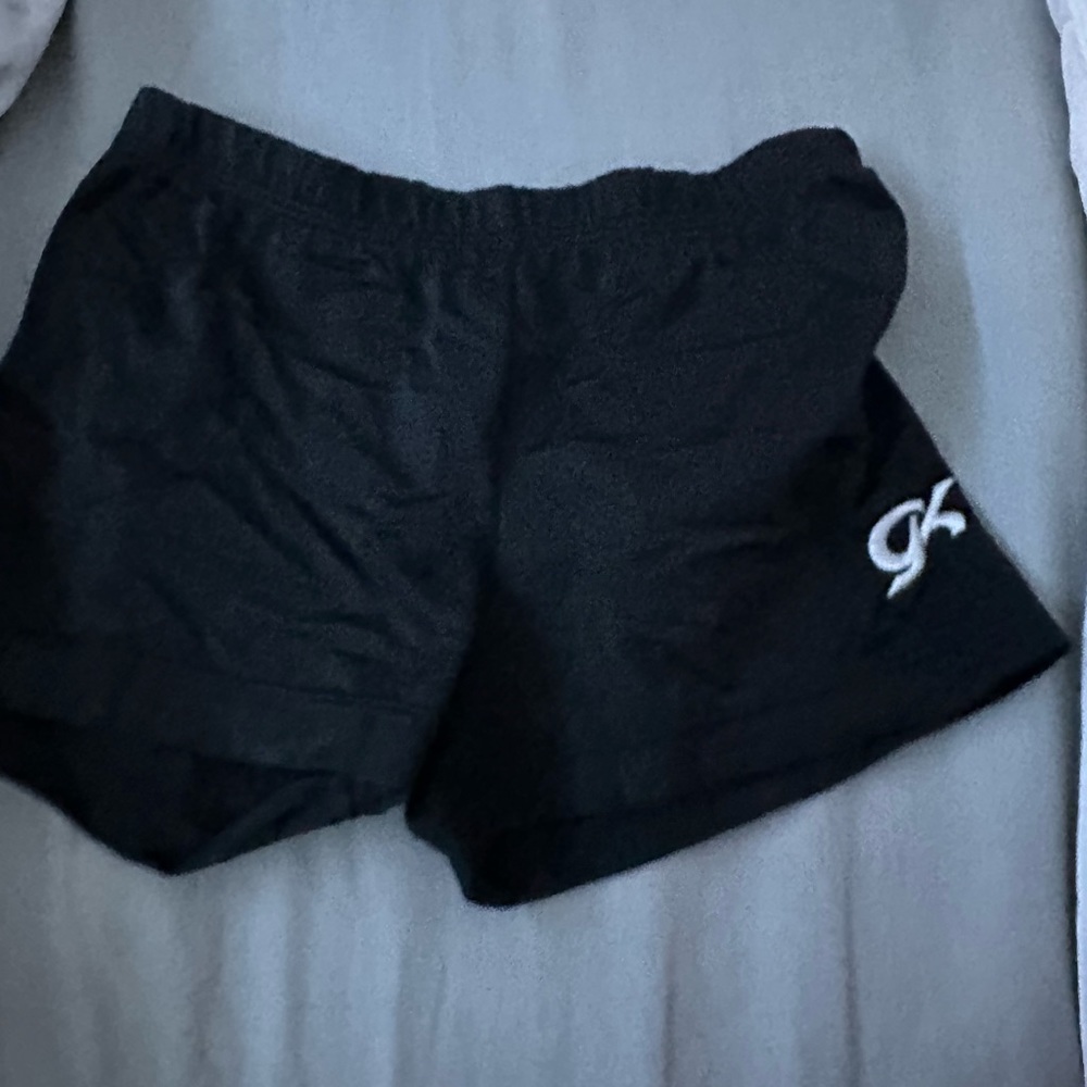 gk black shorts